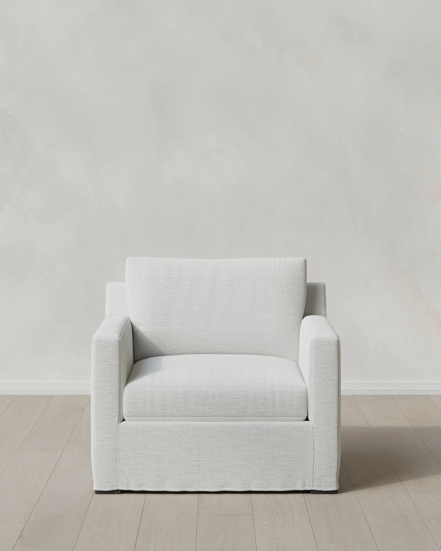 Ellery Slipcover Chair in Performance Linen - One Size / Sand