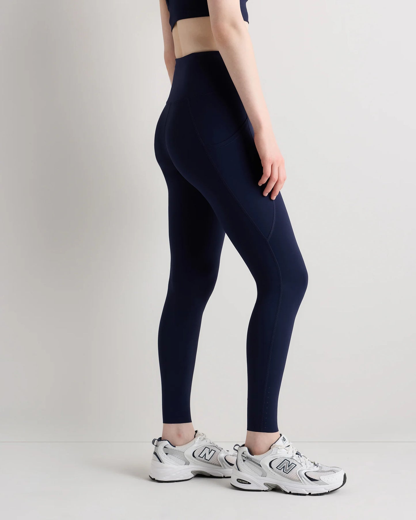 High-Rise Utility Running Tight - XS / Deep Navy
