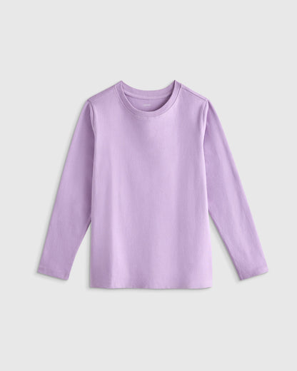 100% Organic Cotton Jersey Long Sleeve Tee - 6 / Dino Sketch