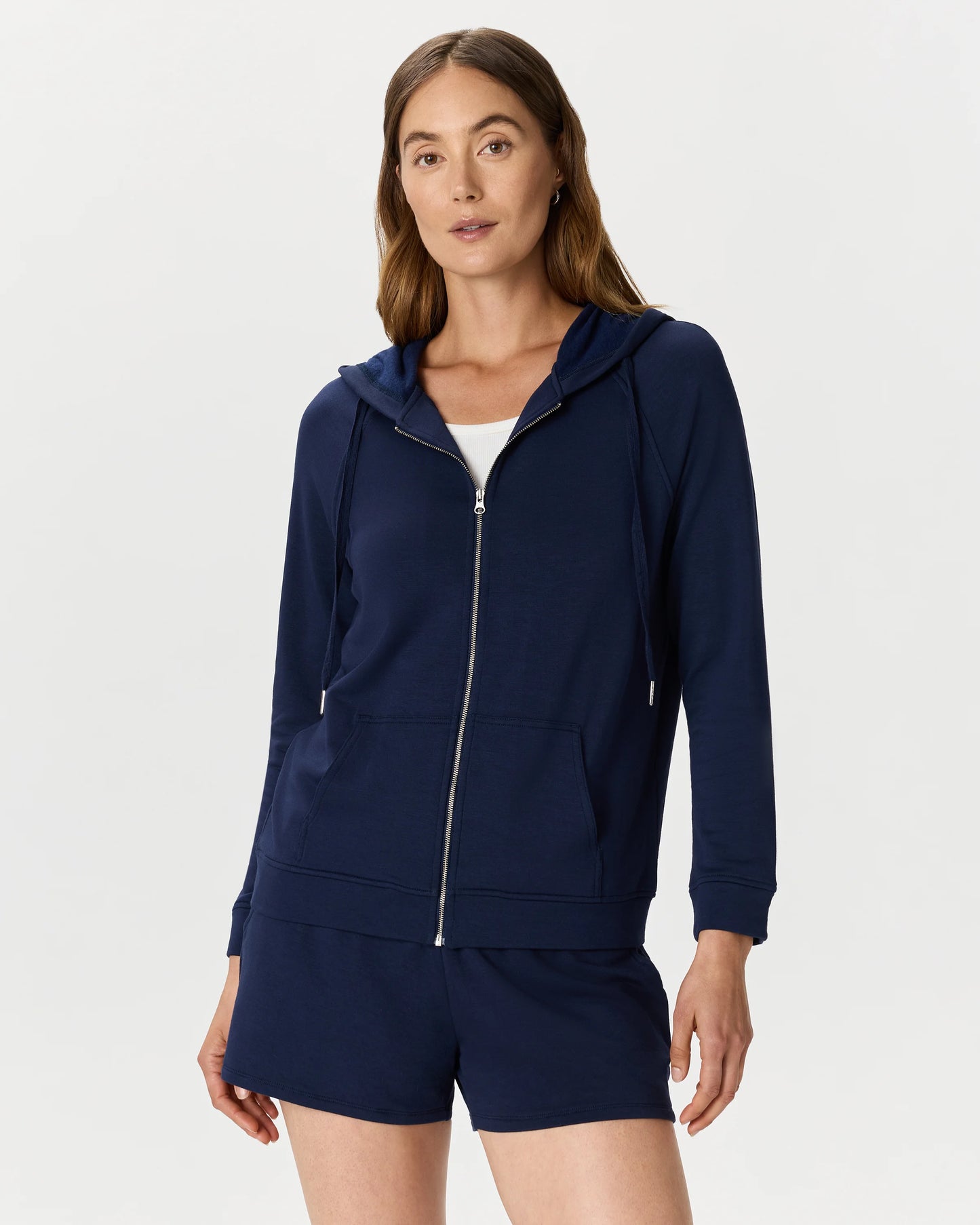 SuperSoft Fleece Full-Zip Hoodie - XS / Smoked Thyme Green