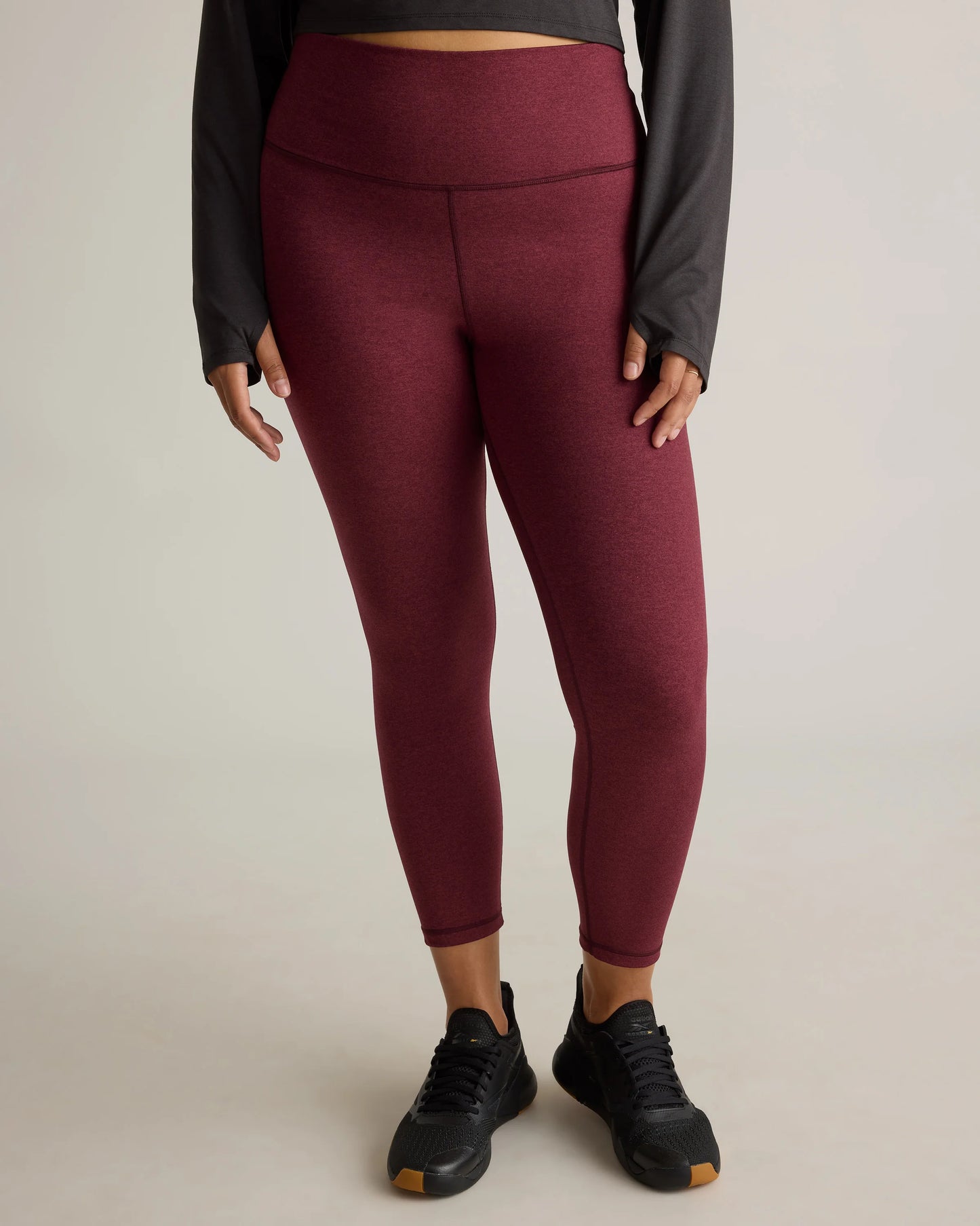 Ultra-Soft High-Rise Legging - XS / Heather Oatmeal