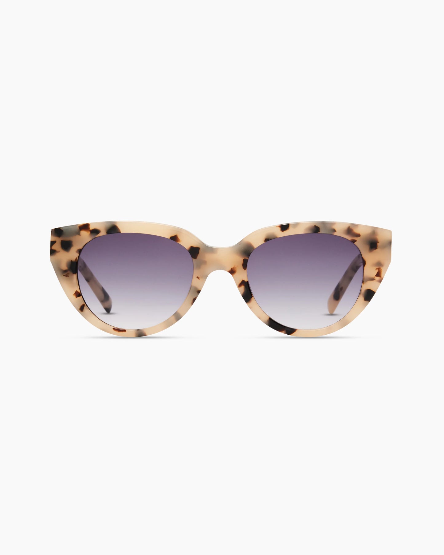 Capri Polarized Acetate Sunglasses - Standard / Black with Grey Gradient lens
