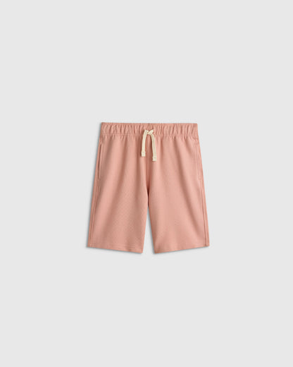 Organic Cotton French Terry Short - 6 / Heather Grey