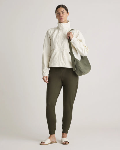 Revive Nylon Crescent Shoulder Bag - One Size / Olive