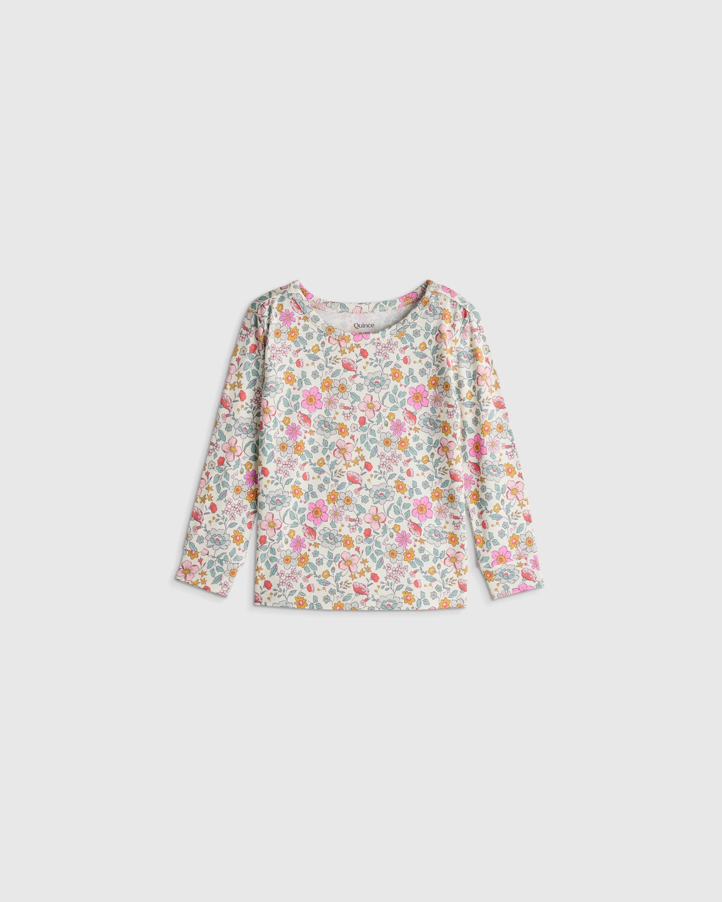 Bamboo Long Sleeve and Pant Pajama Set - 12-18M / Wildflower Dreams