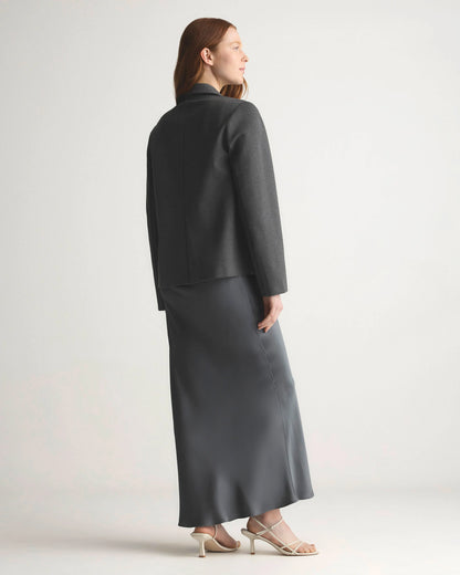 Ultra-Stretch Ponte Open Blazer - XS / Black
