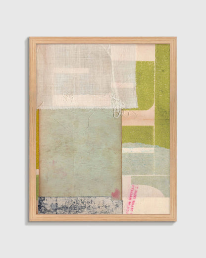 Halley's Comet by Sarah Short - 21.25"x26.25" / Maple