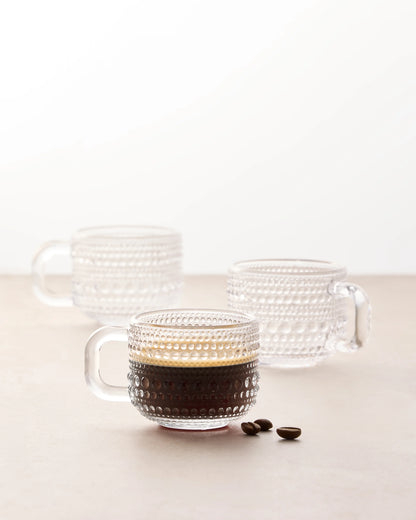 Jupiter Glass Espresso Mug (Set of 6) - One Size / No Color