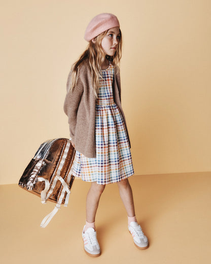 Recycled Double Pocket Backpack - One Size / Rainbow Clouds