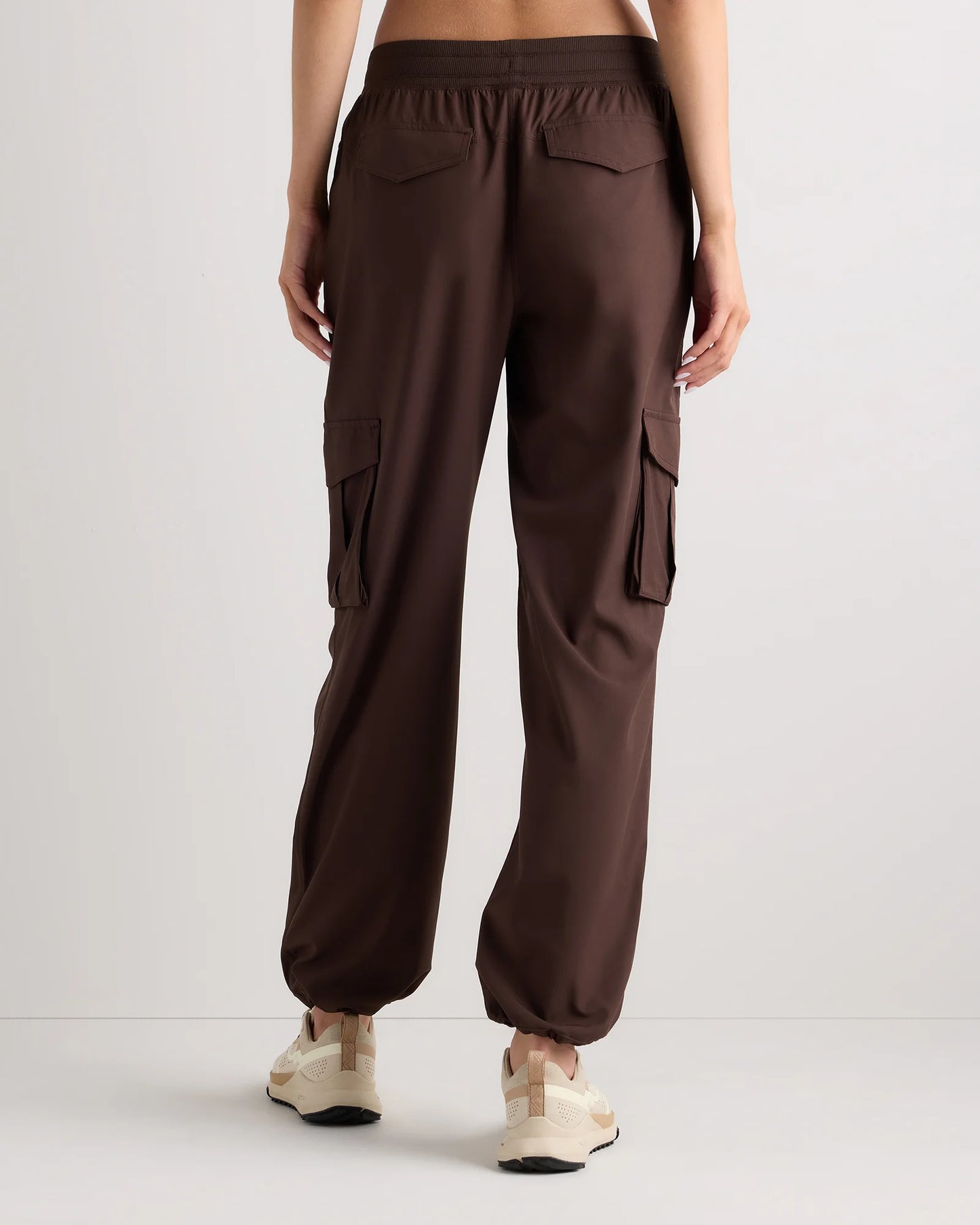 Performance Tech Cargo Mid-Rise Pants - XS / Black