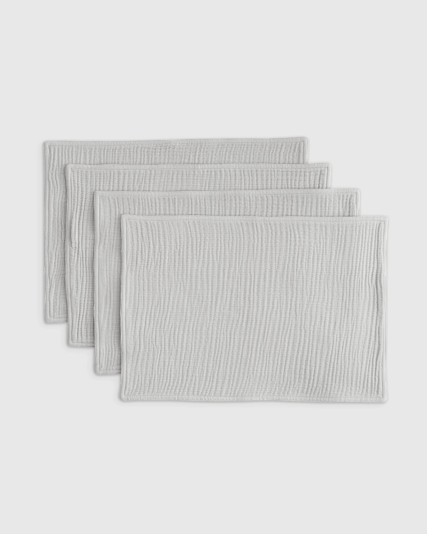 Organic Cotton Gauze Placemats - One Size / Chocolate