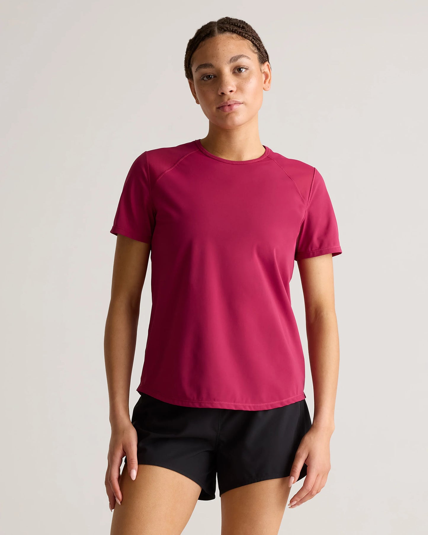 Essential Run Tee - XS / Berry