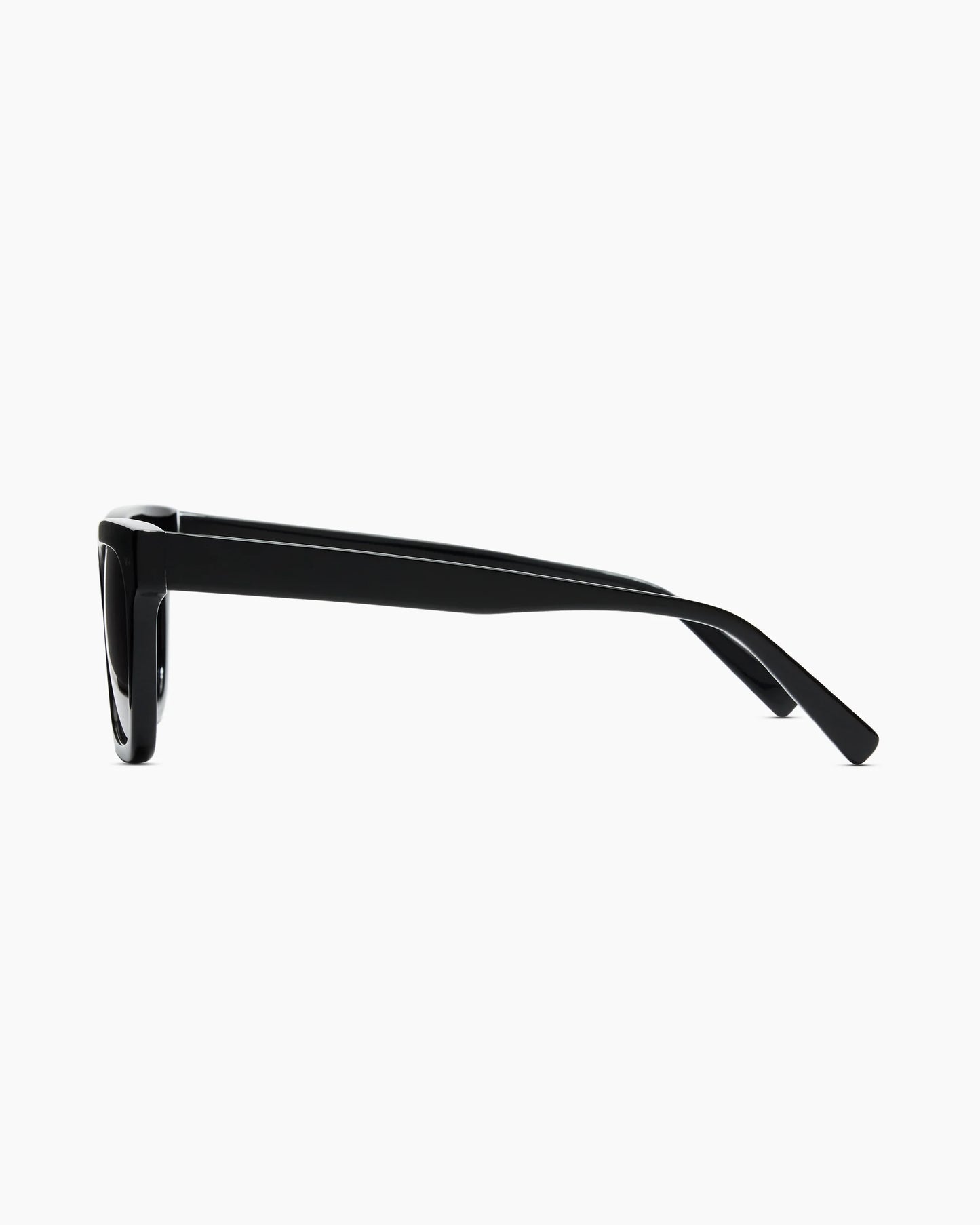 Malibu Polarized Acetate Sunglasses - One Size / Black with Grey lens