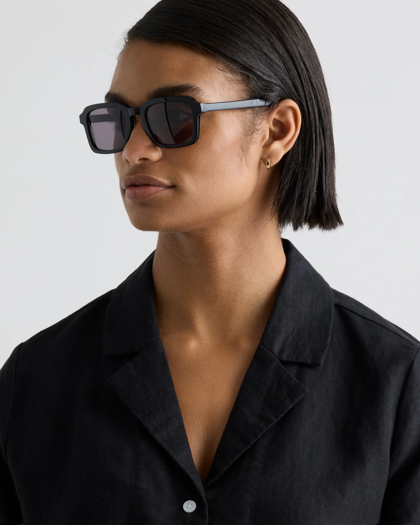 Tulum Polarized Acetate Sunglasses - Standard / Clear Spice with Deep Rose lens