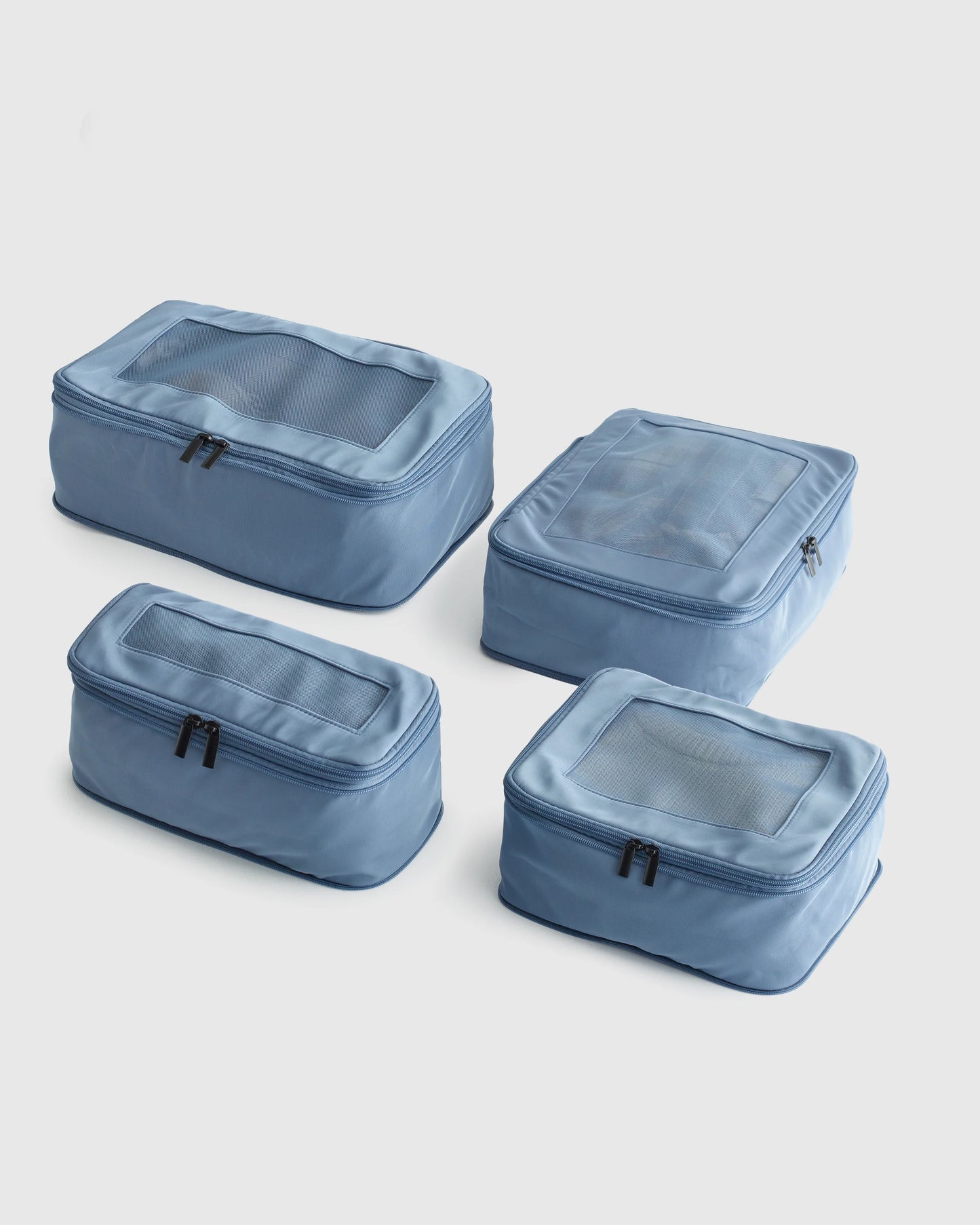 Eco Compression Packing Cubes - 4-Pack / Black
