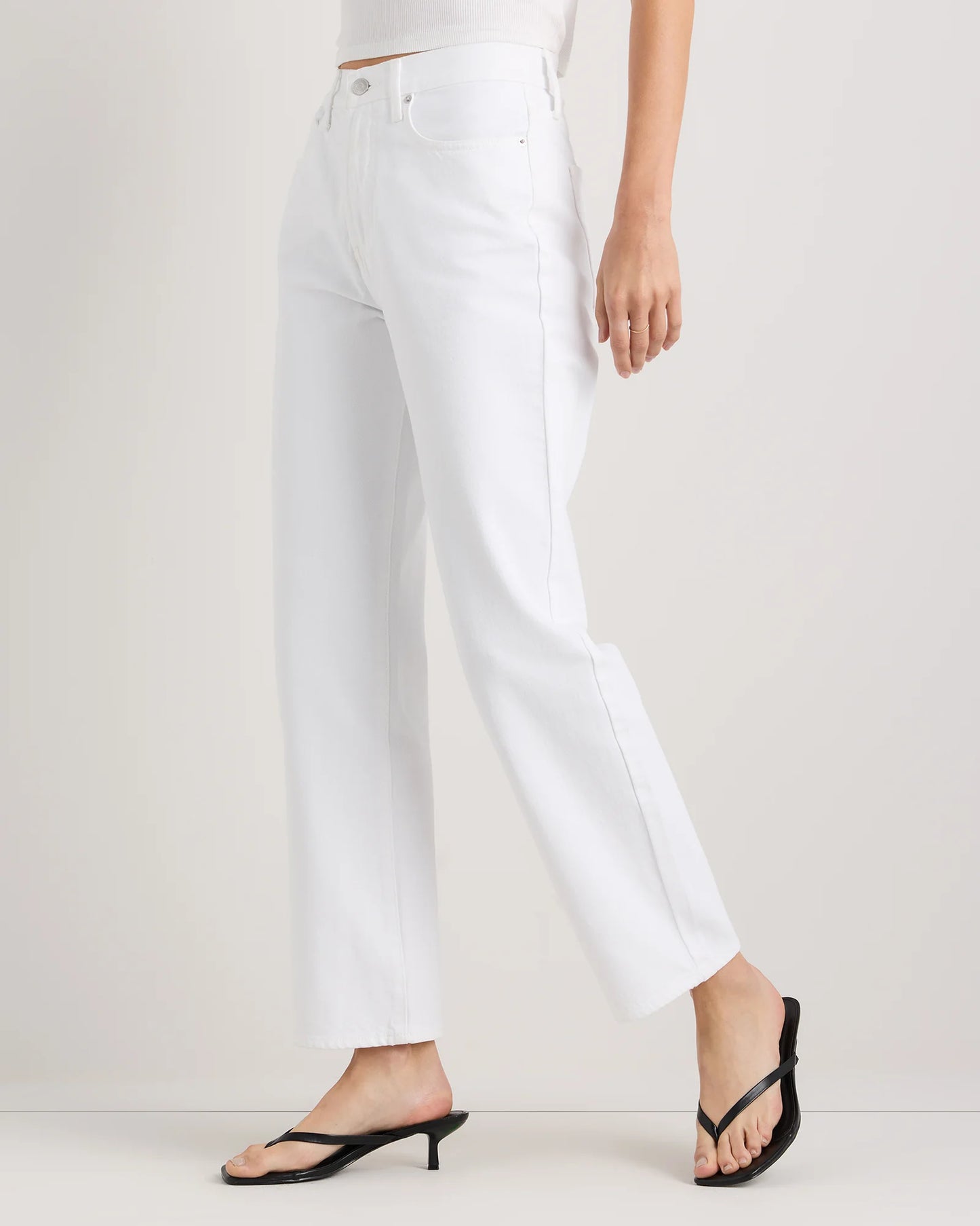 Bella Rigid Straight Jeans - 24 / Rinsed Indigo Blue