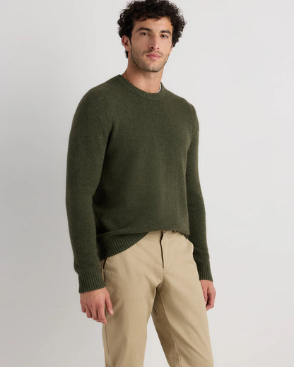 100% Yak Wool Crewneck Sweater - XS / Starry Night Navy