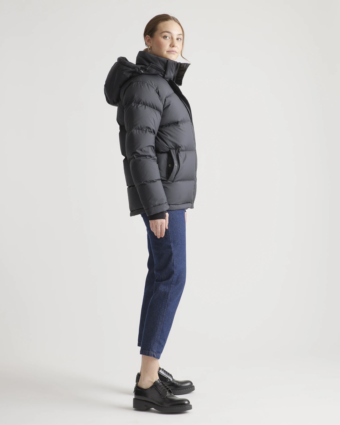 Responsible Down Puffer Jacket - XS / Sea Spray Green