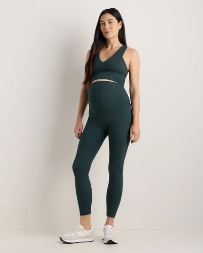 Ultra-Soft Maternity Legging - XS / Heather Black