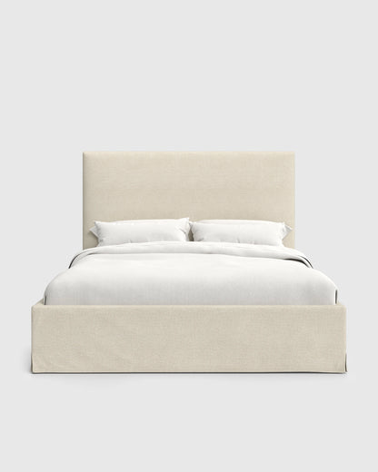 Slipcover Bed in 100% Linen - Full / Flax