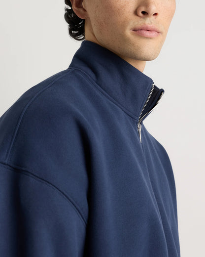 Everyday Fleece Quarter-Zip Sweatshirt - S / Coastal Sage