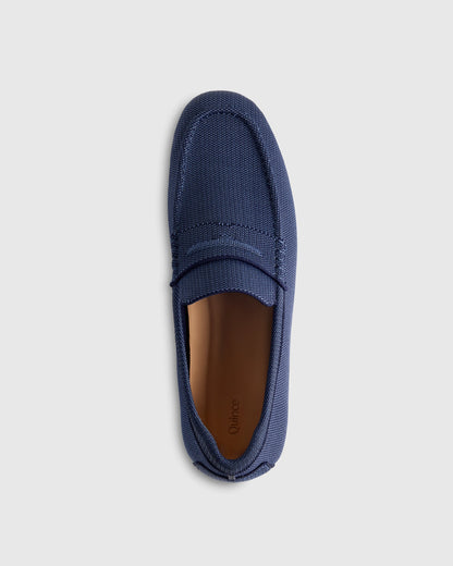 Recycled Knit Driving Loafer - 7 / Wheat