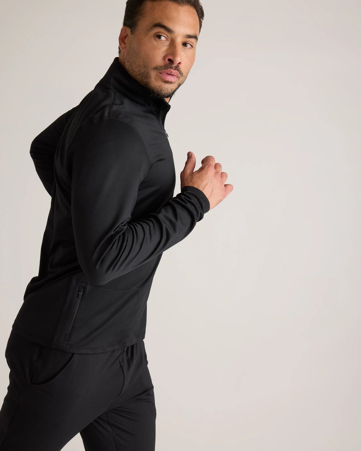 Flowknit Performance Half-Zip - XS / Heather Morel Grey