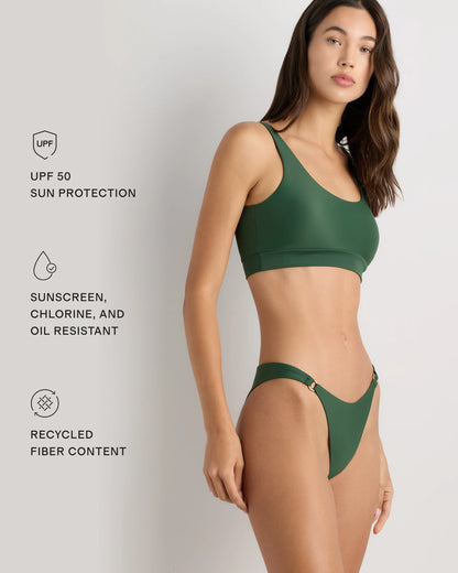 Italian Tank Bikini Top - XS / Cherry
