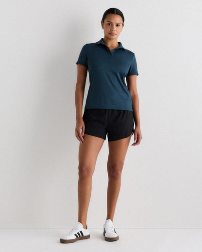 Flowknit Breeze Short Sleeve Polo - XS / Charcoal