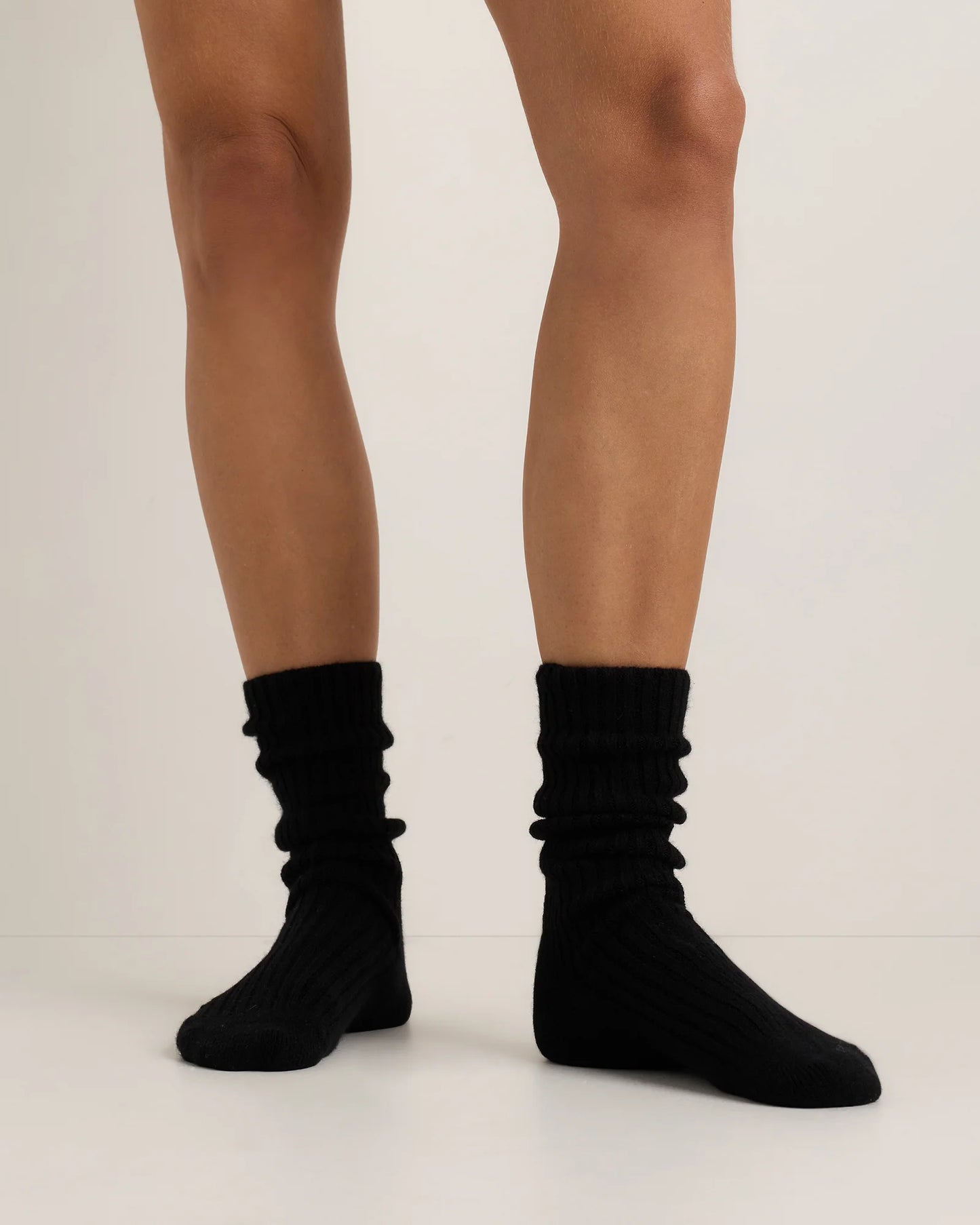 Cashmere Trouser Sock - XS/S / Ivory