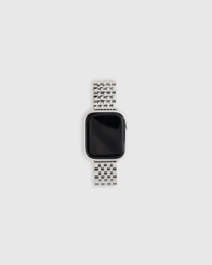 Stainless Steel Bracelet Smartwatch Band - 38mm - 42mm / Silver/Gold