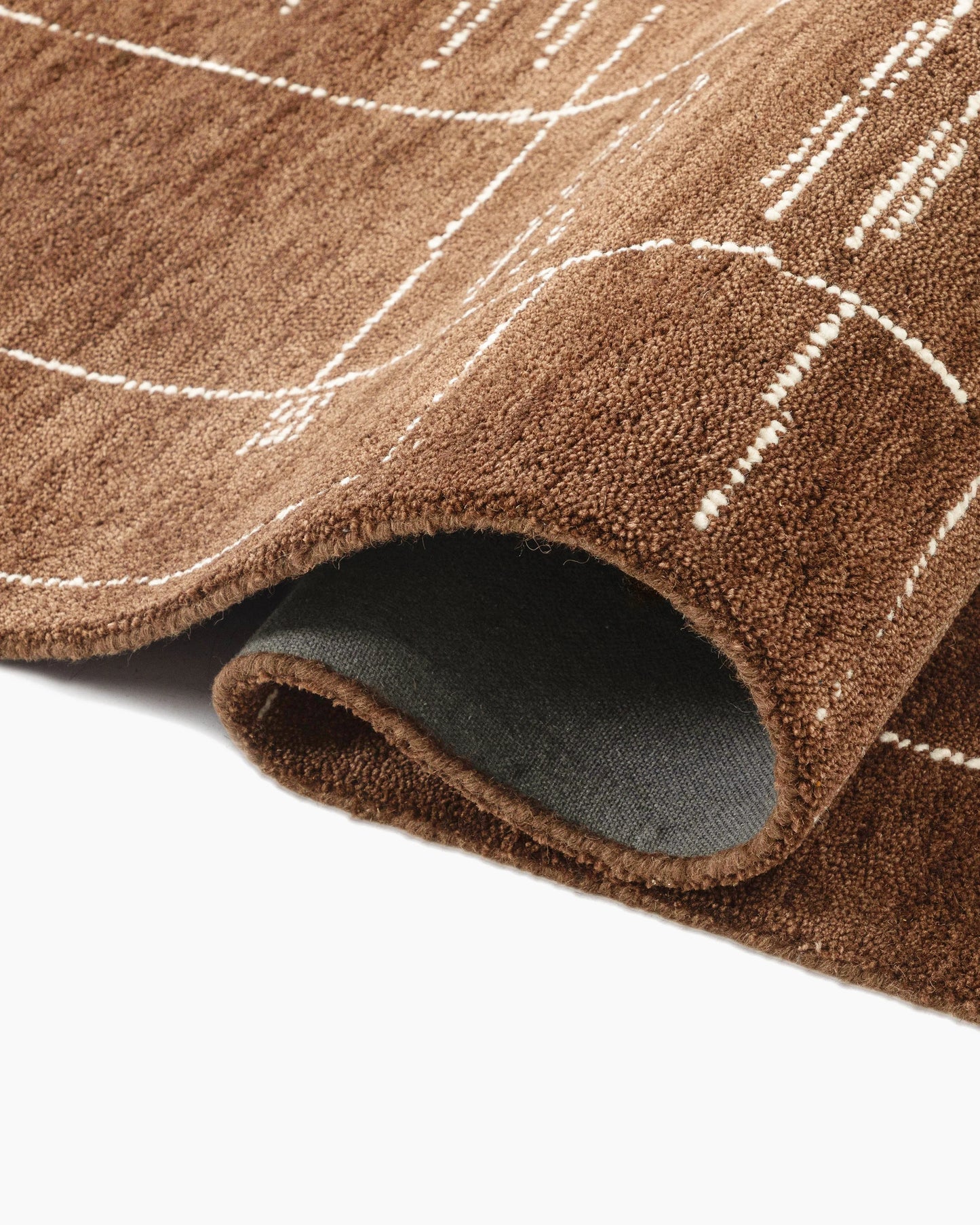 Carson Wool Rug - 3' x 5' / Brown