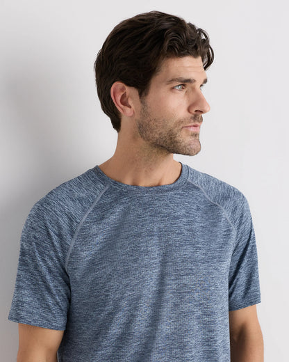 Mesh Performance Training Tee - S / Heather Grey