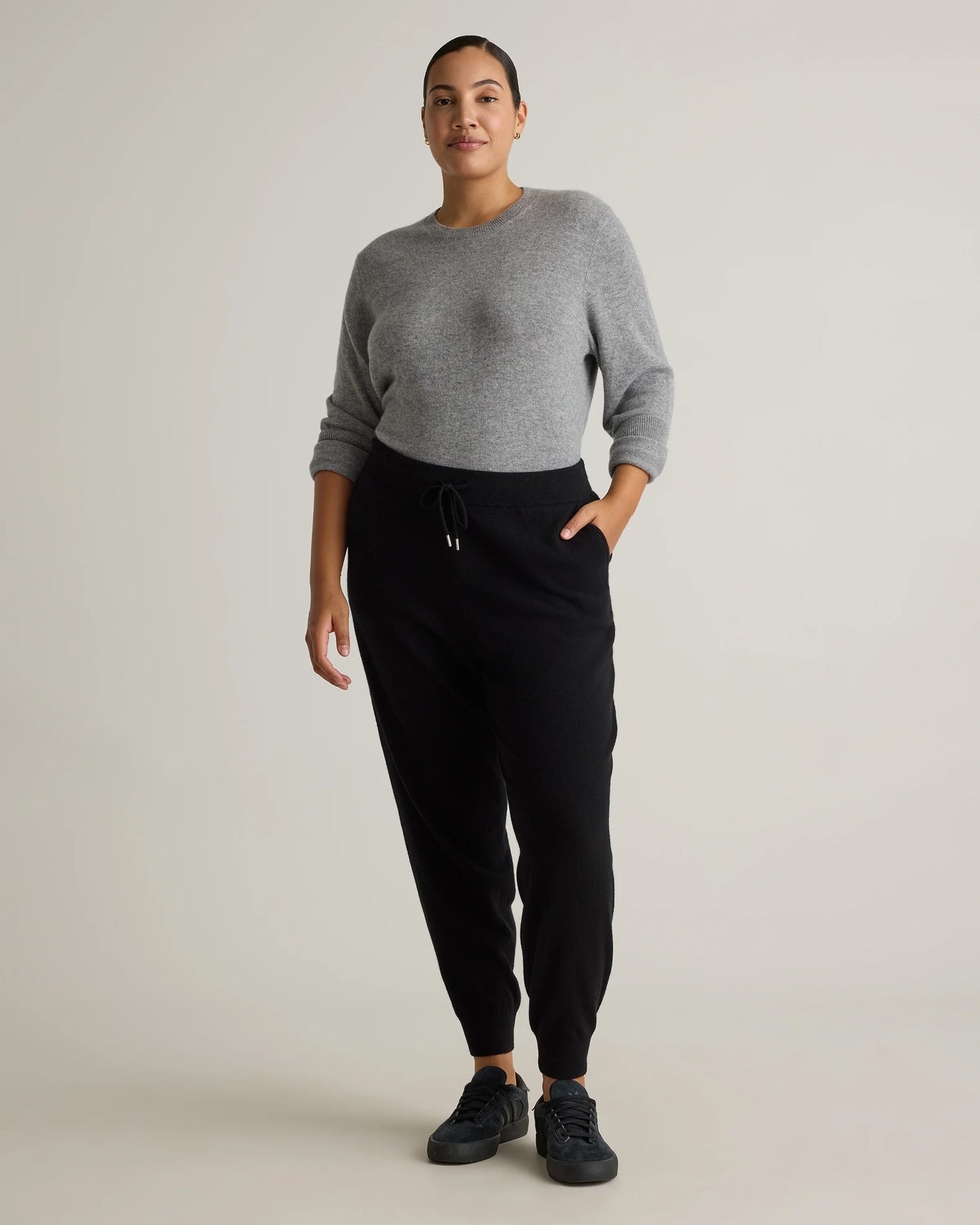 Mongolian Cashmere Sweatpants - XS / Brown