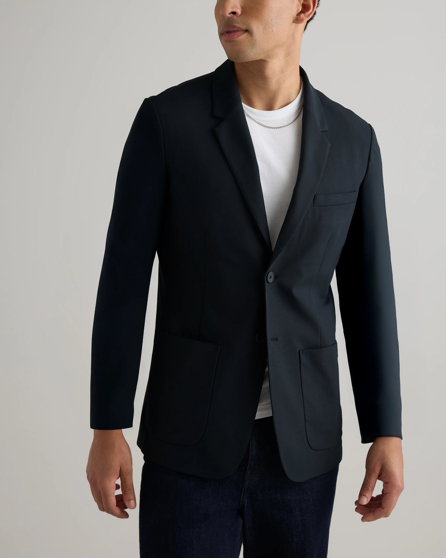 Performance Stretch Technical Blazer - M / Deep Navy