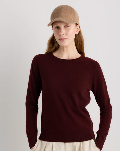Cashmere Baseball Cap - XS/S / Black