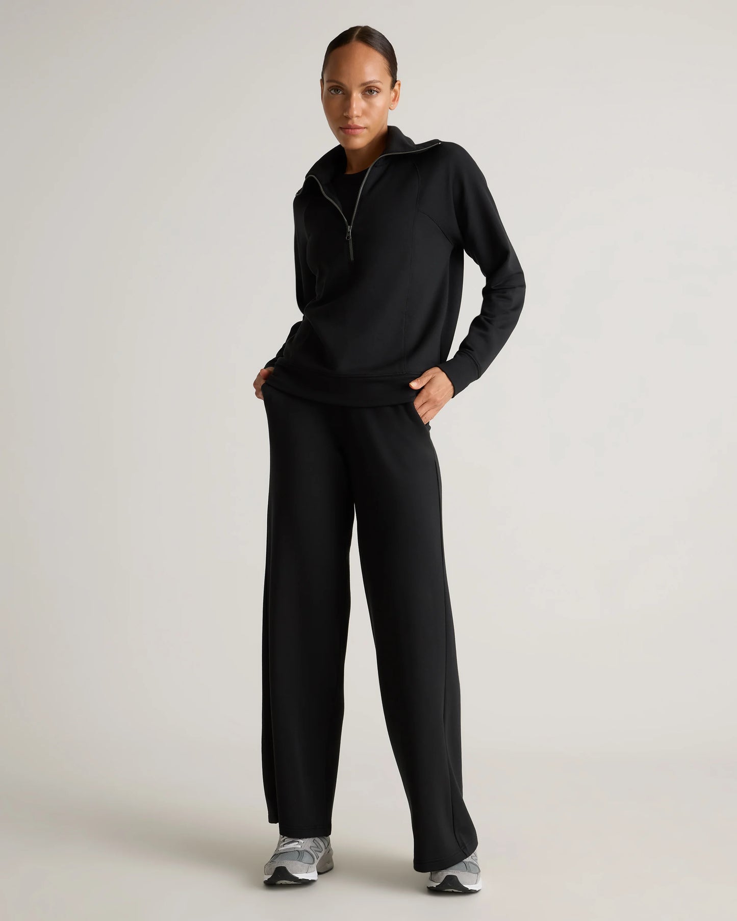 SuperSoft Fleece Half Zip - XS / Dried Fig