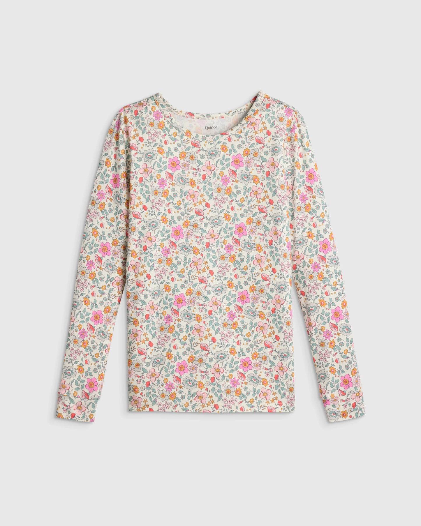 Bamboo Long Sleeve and Pant Pajama Set - 6 / Wildflower Dreams