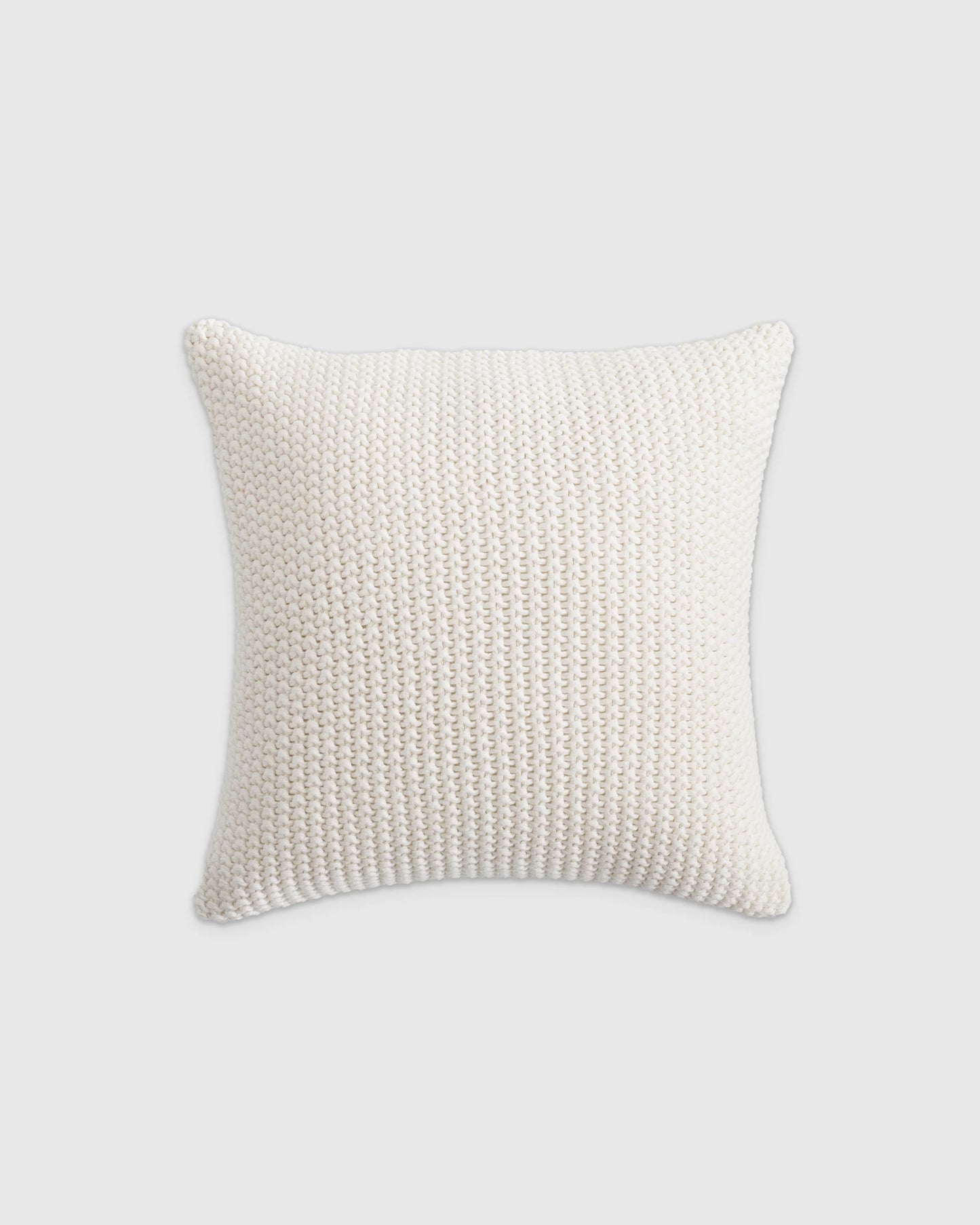 Cotton Fisherman Pillow Cover - 20x20 / Fig