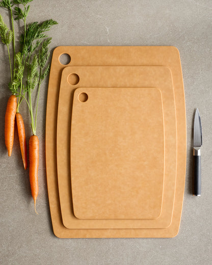 Composite Wood Cutting Boards, Set of 3 - One Size / Natural