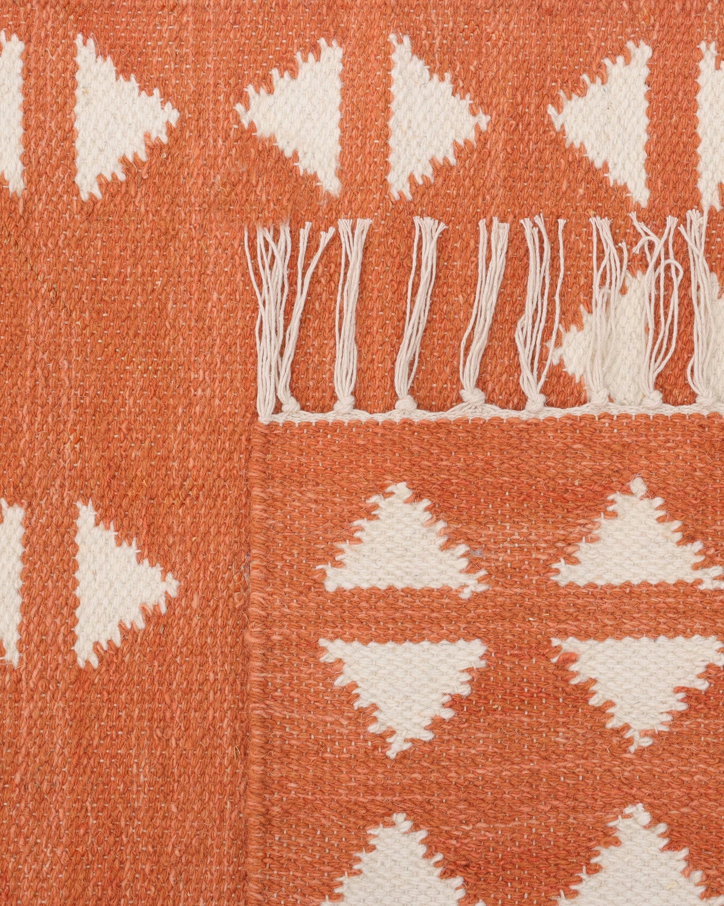 Shay Wool Kilim Rug - 3' x 5' / Brick
