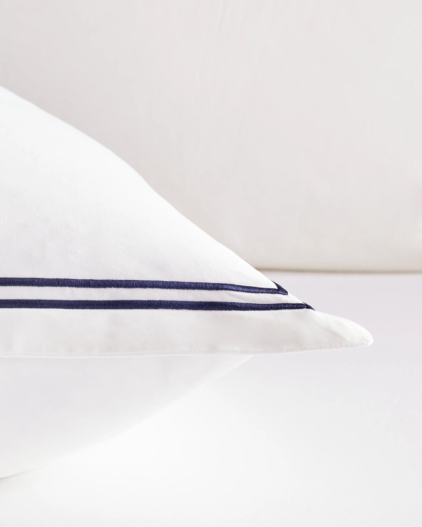 Organic Crisp Percale Euro Sham - Euro / White