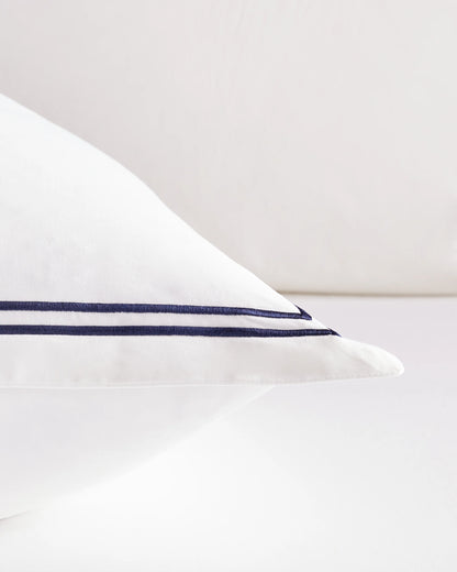 Organic Crisp Percale Euro Sham - Euro / White