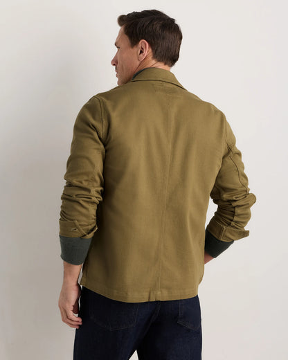 Organic Comfort Stretch Chore Jacket - XS / Vanilla