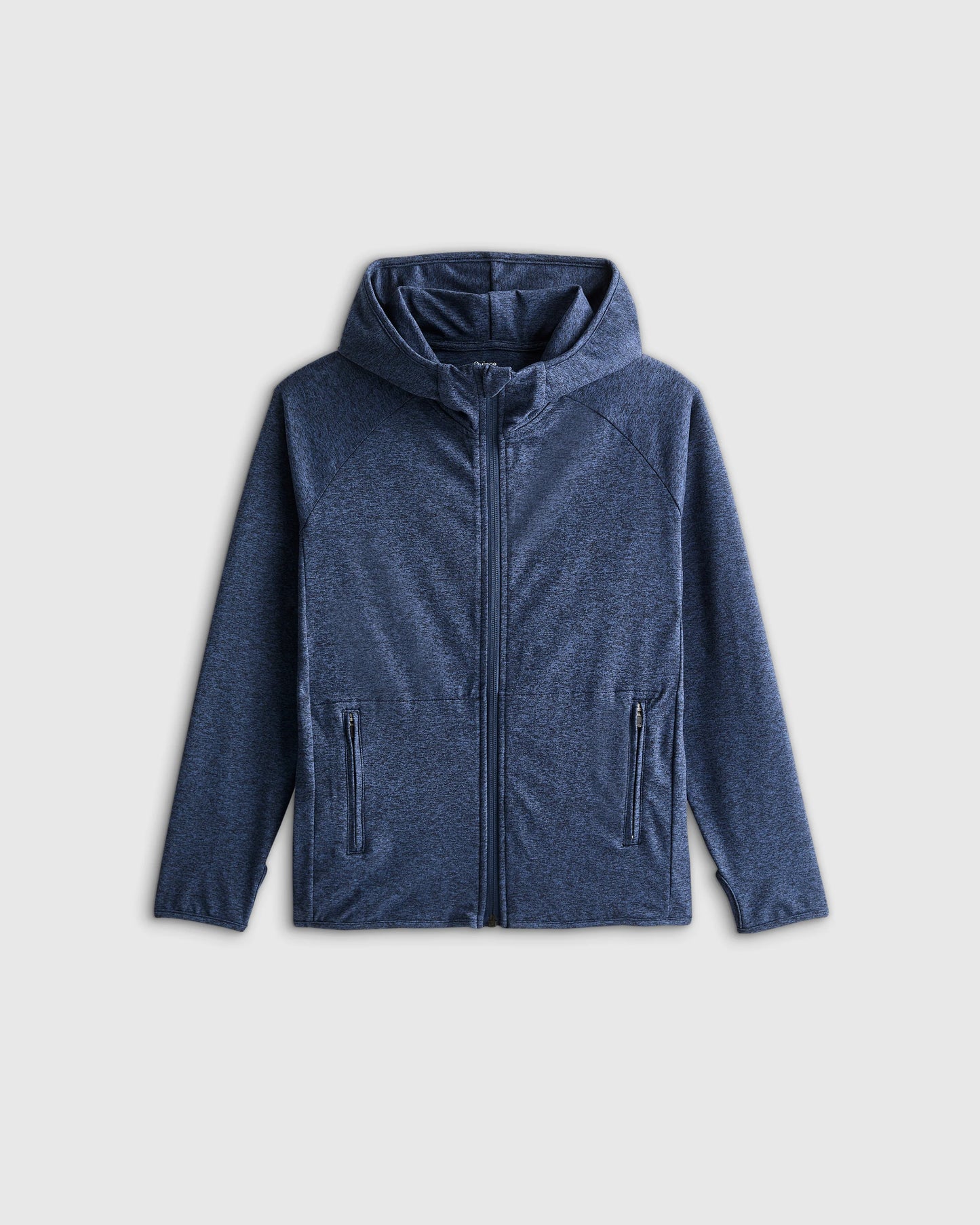 Flowknit Full Zip Hoodie - 6 / Heather Navy