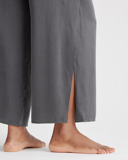 100% Washable Silk Pajama Pants - XS / Indigo