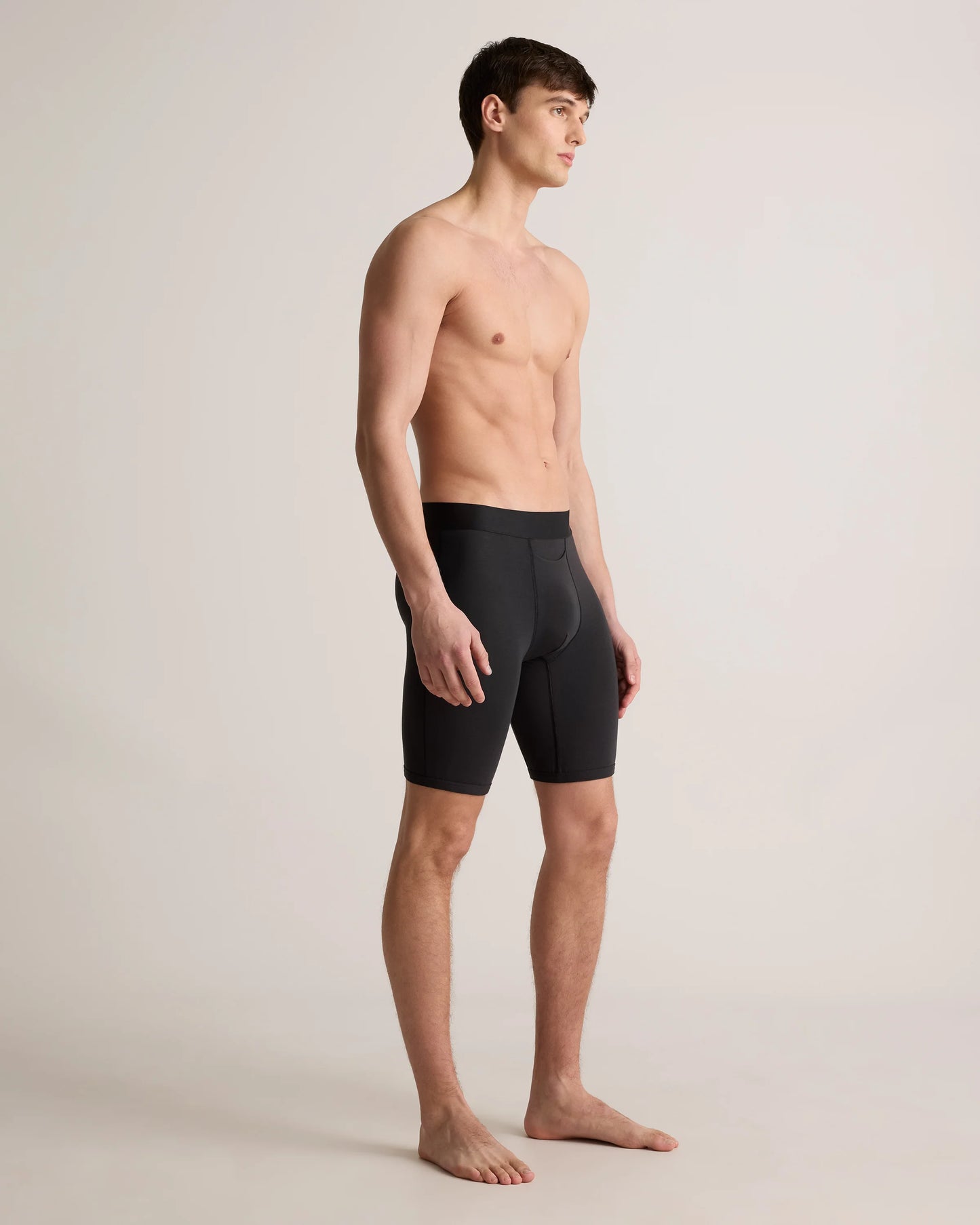 Micromodal 8" Boxer Brief (3-pack) - S / Black
