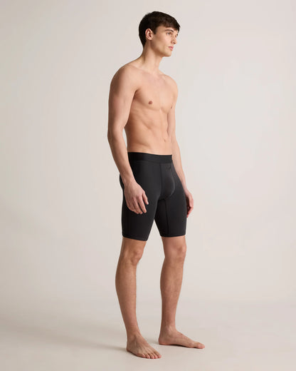 Micromodal 8" Boxer Brief (3-pack) - S / Black