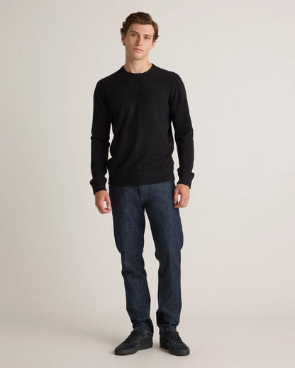 Mongolian Cashmere Sweatshirt - S / Black