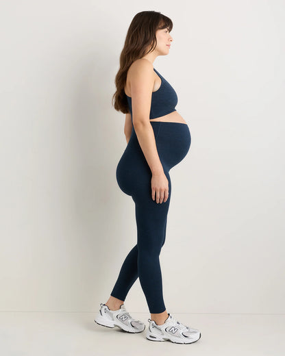 Ultra-Soft Maternity Legging - XS / Heather Black